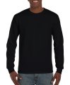 Heren T-shirt lange mouw Gildan Hammer H400 Black